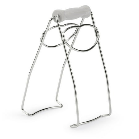 

Azhf Free Shipping Slip Foldable Holder Kitchen Tool Pot Stainless Steel Scald Proof Bowl Clip