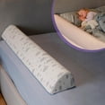 thumbnail image 1 of Barandilla de cama ComfyBumpy para niños pequeños | Barreras de cama para niños pequeños con funda lavable - Protector de barandilla de espuma para cama para niños - Barrera de cama para cama individu, 1 of 5