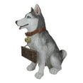 thumbnail image 5 of Ebros Lifelike Pet Pal Siberian Husky Sled Dog Statue 13"H W/ Jingle Collar Sign, 5 of 8