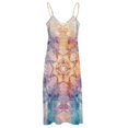 thumbnail image 5 of Kaleidoscope Mandala Colorful Floral Boho Design Sleeveless Dress Woman Fashion Long Dresses Women's Summer Suit Dress 2025, 5 of 7