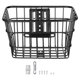 thumbnail image 3 of Canasta de alambre de hierro Canasta Frente de Bicicleta Organización Cesta de almacenamiento Frente Manillar Bicicleta Basket Organizador, 3 of 4