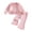 Pink, variant on Staki Toddler Baby Girl Fall Clothes 2Pcs Ruffle Plaid Winter Outfits Toddler Girl Outfits Long Sleeve Ruffle Shirt Pants Cute Infant Outfit Set 6M-4T(Pink,12-18 Months)