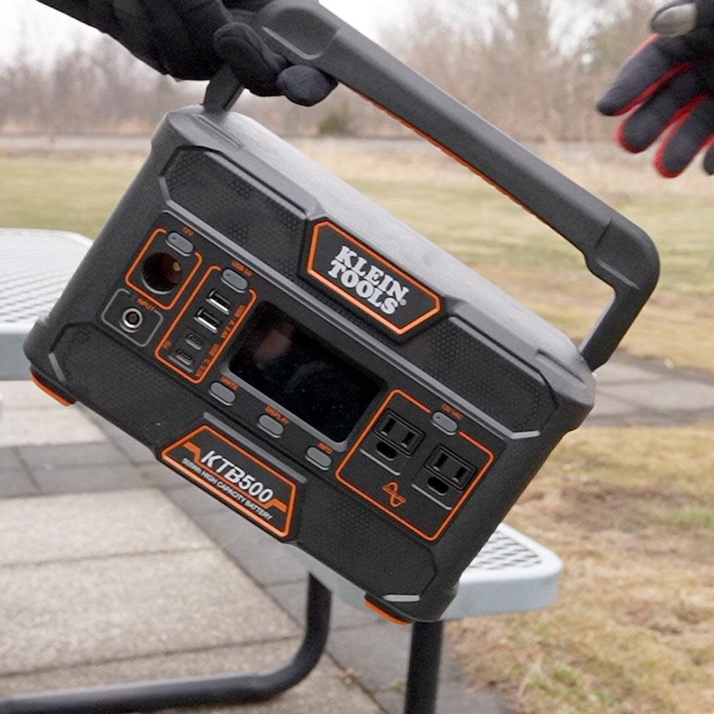 Klein Tools 1,000 Watt Lithium-Ion Battery Solar Power Station