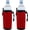 Red, variant on Blank Neoprene Water Bottle Coolie (4 Pack, Red)