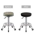 thumbnail image 5 of Kdxio Doodle Dinosaur Print Stool Covers Round,Stretch Round Bar Stool Covers Washable Bar Stool Cushion Slipcover for 12-15 Inch Chair, 5 of 7