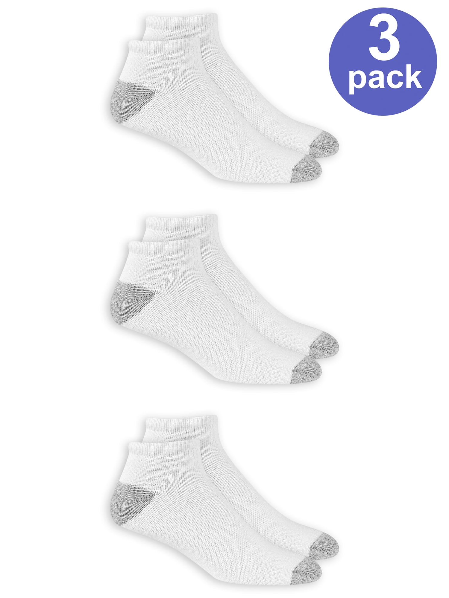 1 Pair Men's White Snap On ANKLE Socks XL ~ FREE Shipping ~ MADE IN USA   New! 