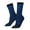 2 Black-1, variant on Sparkling Blue Glitter Crew Socks for Men & Women, Breathable Casual Athletic Ankle Socks