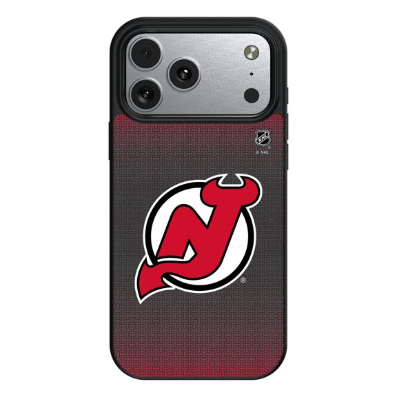 New Jersey Devils Linen Logo iPhone Magnetic Bump Case