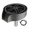 thumbnail image 2 of simhoa Automatic Glass Rinser Bottle Cleaner Coffee Mugs Cleaning Kitchen Tool Sink Cup Rinser for Kitchen Cafe Bar Sink Accessories Gray, 2 of 8