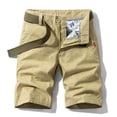 thumbnail image 2 of LYMAYTER Men Casual Shorts Summer Stretch Cargo Shorts Cozy Lightweight Utility Shorts 28-38, 2 of 9