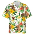 thumbnail image 2 of Lotusprinthandmade Highland Cattle Short-sleeve Hawaiian Shirt S-5XL (5XL), Cow Tropical Shirt, 2 of 6