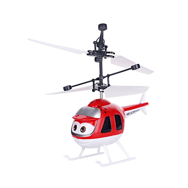 Inducción Flying Juguetes Rc Helicóptero Historieta Control Remoto Drone Plane Plane Juguetes 1111Fourone WJ1428