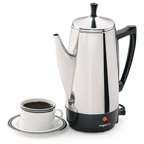 Presto® 6-Cup Stainless Steel Coffee 