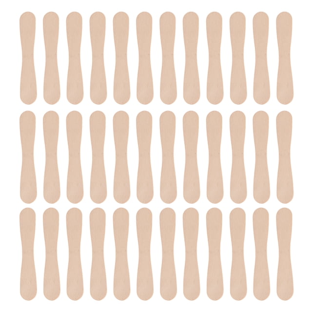 50 cucharas de madera para helado, cucharas de degustación de madera, paletas para helado