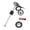 Only Gauge, variant on Waterproof Fuel Level Gauge With Fuel Level Sensor 100-500MM Stainless Steel Marine Level Gauge Sensor 0-190Ohm Red Backlight ,Easy Setup