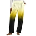 thumbnail image 2 of Ailaofu Pajama Pants Women,Fleece Flannel Pajama Long Lounge Pants High Waisted Comfy Cozy Fuzzy Pj Bottoms with Pockets, 2 of 5