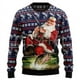 thumbnail image 5 of Suéter feo de Navidad para cosplay, dibujo de perro, gato, Papá Noel, tatuaje de manga larga, impresión 3D, otoño e invierno, jersey informal Harajuku 14, 5 of 5