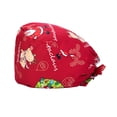 thumbnail image 1 of Gorros De Operación Enfermeras En Forma De Calabaza Servicio De Larga Duración Color Puro Pulido Opaco Profesional Colores Surtidos Gorros De Trabajo Con Lazo En La Espalda Cateissary AP008656-03, 1 of 5