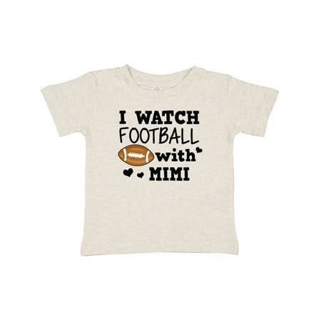

Inktastic I Watch Football with My Mimi Gift Baby Boy T-Shirt