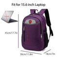 thumbnail image 2 of Unisex Laptop Backpack Rucksack Laptop Bag Durable Multi Purpose Computer Backpack Travel Business Computer Rucksack, 2 of 6