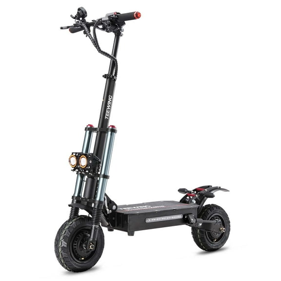 Teewing X5 Electric Scooter 6000W Dual Motor Electric Scooter for Adults Fast 55 mph 75 Miles Long Range
