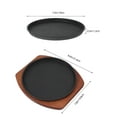 thumbnail image 2 of WEUVEB Indoor Grill Pan Non Stick Round Griddle for Electric Stove Top 1Pack, 2 of 6