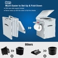 thumbnail image 6 of Wadeo Portable Folding Toilet Paper with Phone Shelf, 6 of 10