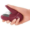 thumbnail image 5 of PLUS Paper Clinch Compact Staple Free Staple Burgundy Wine, 5 of 6