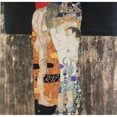 thumbnail image 2 of Gustav Klimt 12x12 Gold Ornate Wood Frame and Double Matted Museum Art Print Titled - The Three Ages of the Woman (1905), 2 of 4
