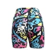 thumbnail image 4 of Yoga Shorts for Women High Waist Pocket Lifting Stretchy Slim Fit Stylish Print Gym Shorts for Workout Wear OTHER L, 4 of 5