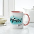 thumbnail image 6 of CafePress - Great Hammerhead Shark Mug - 11 oz Ceramic Mug - Novelty Coffee Tea Cup, 6 of 6