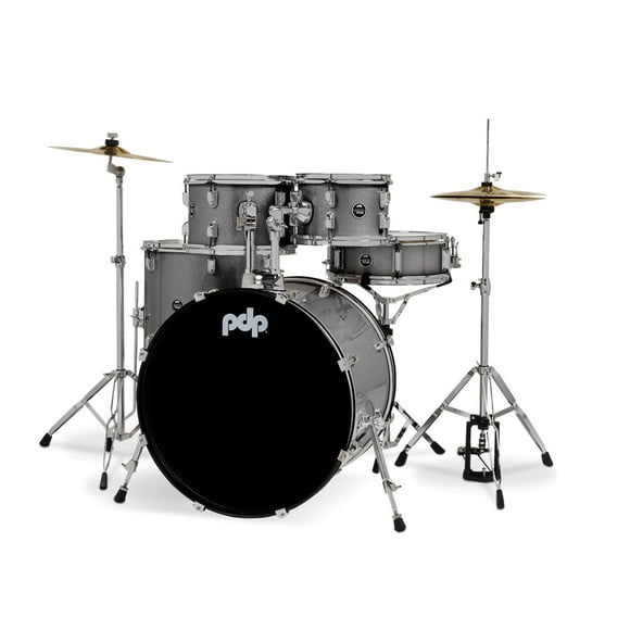 Batería Center Stage PACIFIC DRUMS 5 Piezas C/Hardware Plateado 62x63x77