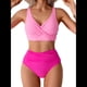 thumbnail image 1 of Conjunto de Bikini con Falda de Baño para Mujer, Rosa, XXL, 1 of 9