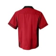 thumbnail image 3 of Hilton GM Legend Bowling Shirt, Red & Black, Small, 3 of 5