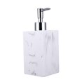 thumbnail image 2 of Resin Soap Dispenser Pump Bottle Refillable Lotion Dispenser for Bathroom Kitchen Sealed Design Portable, 2 of 3