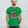 thumbnail image 3 of Tee Hunt Dean Russo Cute Lazy Sloth T-Shirt Funny Wild Life Colorful Men's Tee, Green, X-Large, 3 of 5