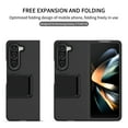thumbnail image 3 of Dteck Phone Case for Samsung Galaxy Z Fold 7 5G 2025 and Kickstand Stand Slim Protective Mobile Hard Hybrid Back Protective Phone Cover for Women Men, Black, 3 of 10