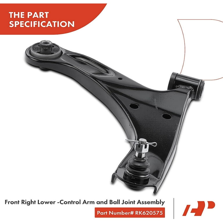 パーツ okamoch A-Premium Front Right Lower Control Arm, with Ball Joint