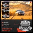 thumbnail image 6 of A-Premium Rear Wheel Hub and Bearing Assembly Compatible with Mercedes-Benz E250 E320 E350 E400 E500 E550 E55 AMG S400 S550 S600 Driver or Passenger Side Fits select: 2006 MERCEDES-BENZ E 350 WAGON, 6 of 9