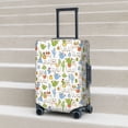 thumbnail image 5 of Uemuo Cactus Plants Printed Washable Luggage Cover - Fashion Suitcase Protector Fits 18-32 Inch Luggage -Large, 5 of 9