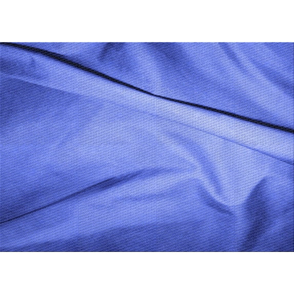 Ahgly Company Indoor Rectangle Patterned Sky Blue Dress Blue Area Rugs, 8' x 10'