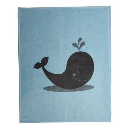 UPC: 8681619805136 | Turkish Cotton Blend Soft Baby Blanket Whale