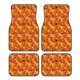 thumbnail image 1 of Balery Autumn Maple Leaf Pile Juego de 4 Alfombrillas para Auto, Revestimientos de Caucho Resistente, Diseño Antideslizante, 1 of 7