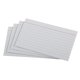 thumbnail image 3 of Tarjeta Índice Oxford 5'x8' Rayada Paquete c/100, 3 of 3