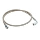 thumbnail image 5 of Turbo Oil Feed Line 4AN 90 Degree Stainless Steel Braided Oil Feed Tube Pipe Hose 36 Inches, 5 of 5