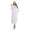 Ivory, variant on TiaoBug Women's Pajama Sets 2Pcs Lace Trim Nightgown Victorian Fancy Dress with Sleep Hat Night Cap Ivory S