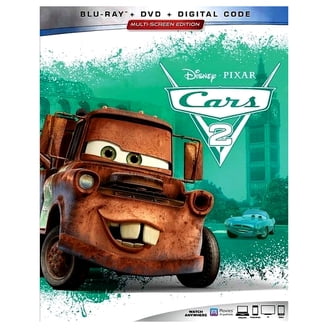 Cars: 3-Movie Collection (Blu-Ray + DVD + Digital Code), 8-disc