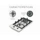 thumbnail image 3 of Parrilla A Gas De Acero Inoxidable 2 Quemadores Plata, 3 of 5