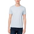 thumbnail image 1 of Ben Sherman Mens Slim Triangles Basic T-Shirt, Blue, Small, 1 of 1