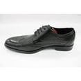 thumbnail image 4 of Men's Stacy Adams Black Asher Leather Lace Up Dress Shoes 25653, 4 of 8